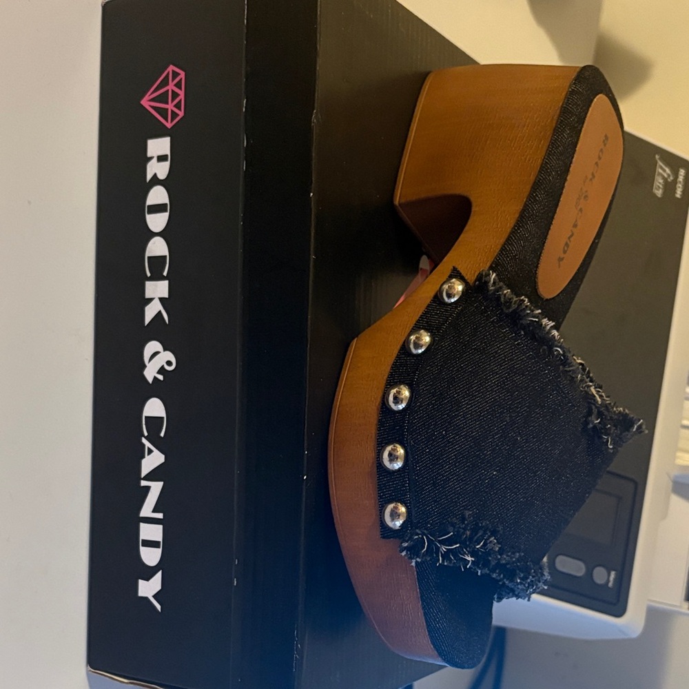 Rock & Candy Black and Brown Men's Loafers